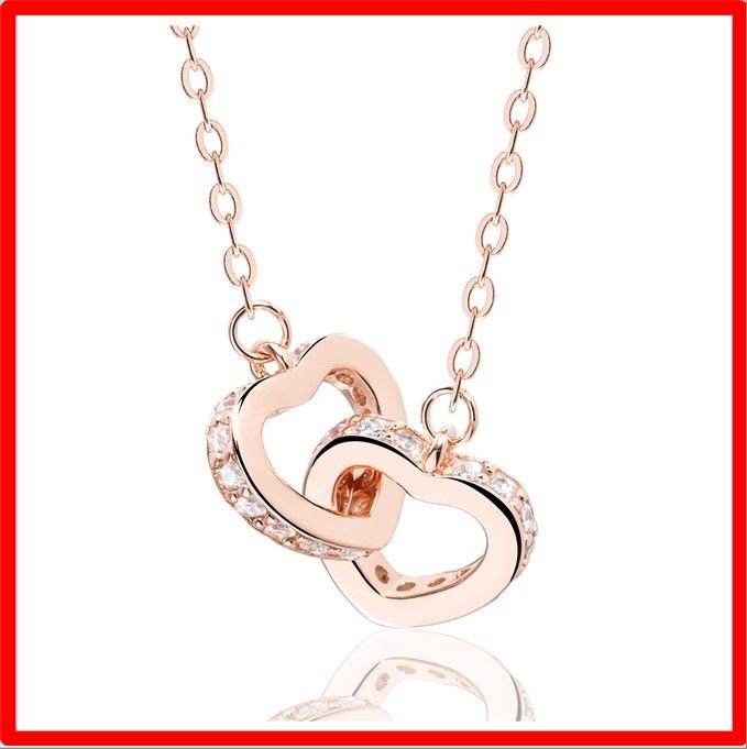 匿名配送】ピンクゴールド [ラ・ポーム] ネックレス ペンダント  