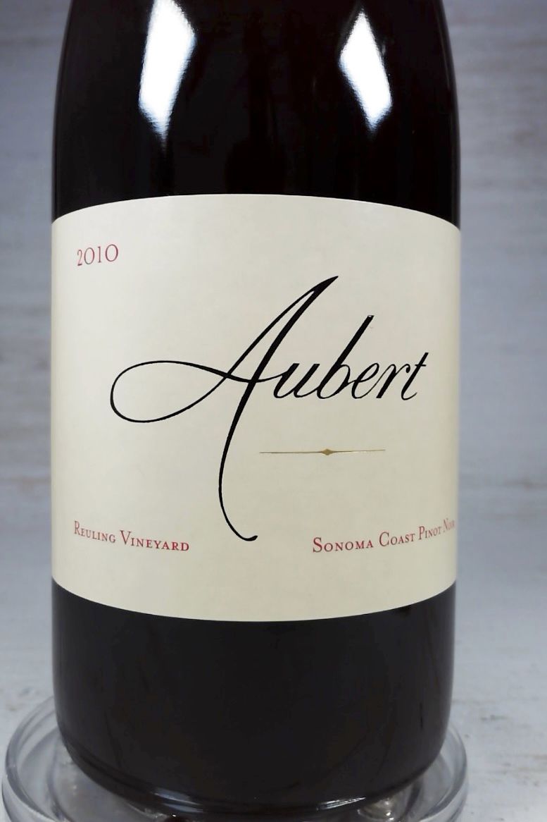 ★高評価94+★オベール・リウリング、ピノ・ノアール・2010★ Aubert, Reuling Pinot Noir [ 2010 ]