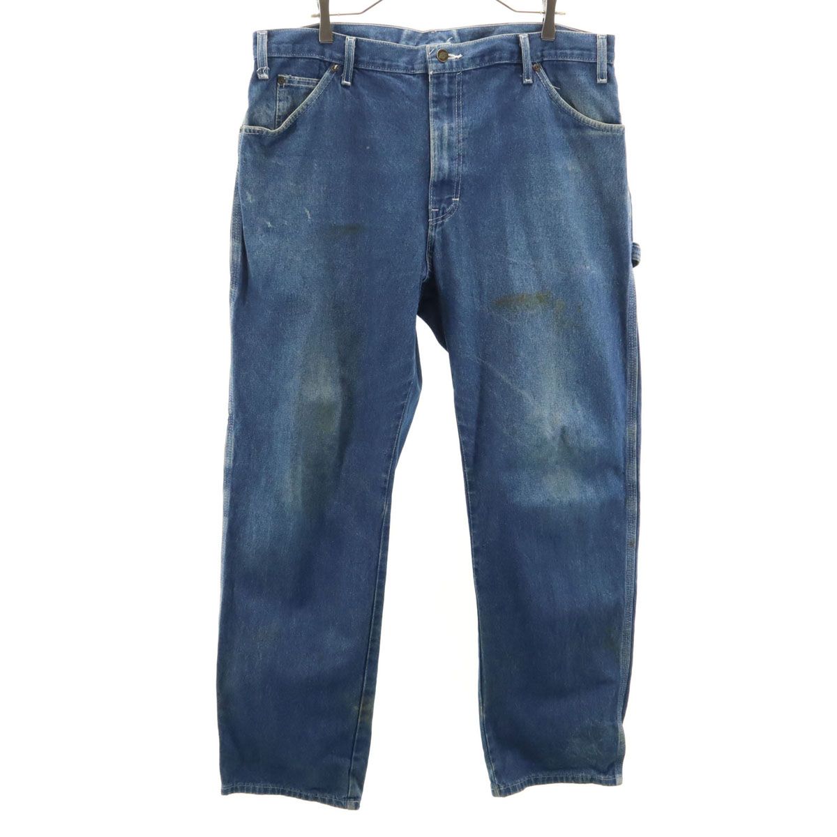 Dickies ディッキーズ デニムペインターパンツ W38 ウォッシュ