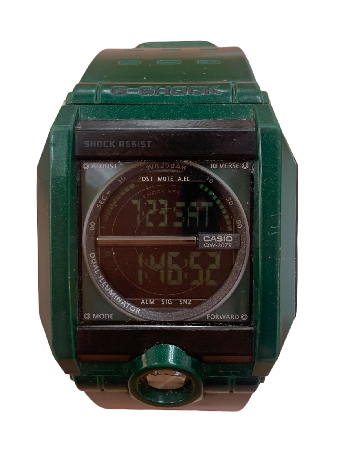 電池交換済み】G-SHOCK G-8100A-3JF メタリックグリーン - メルカリ