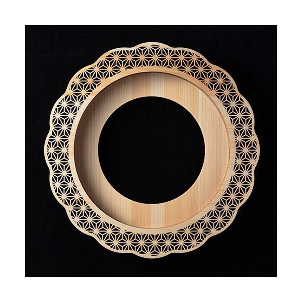 ヤマコー 用美 業務用 細密麻の葉料理プレートのみ 陶器なし yamaco38190