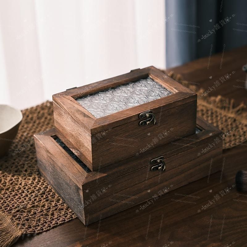 ヴィンテージ 木製 小物入れ 小物収納 ジュエリーケース アクセサリーケース アクセサリー収納 アクセサリーボックス ミニチェスト 小物入れ