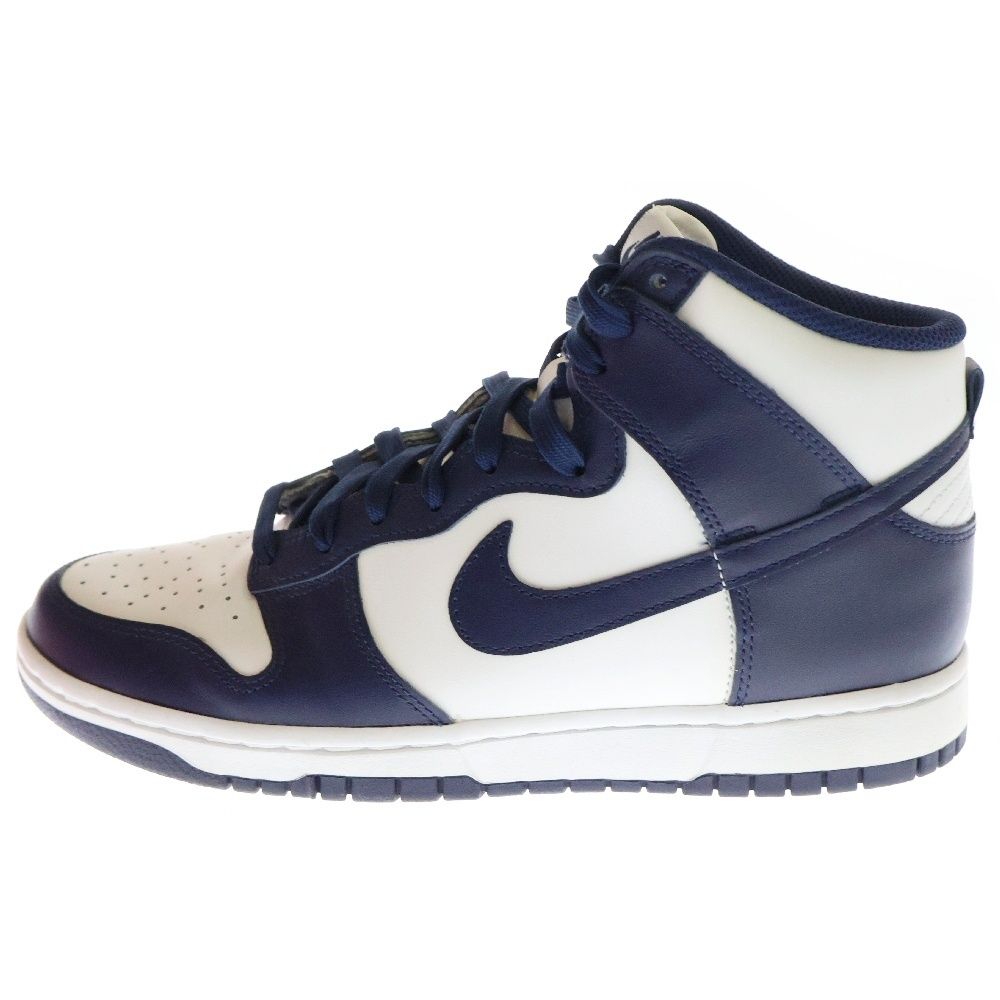 Nike Dunk ハイカット　 ネイビー/ホワイト チャンピオンシップネイビー ダンク ハイ チャンピオンシップ ネイビー NIKE DUNK HIGH
