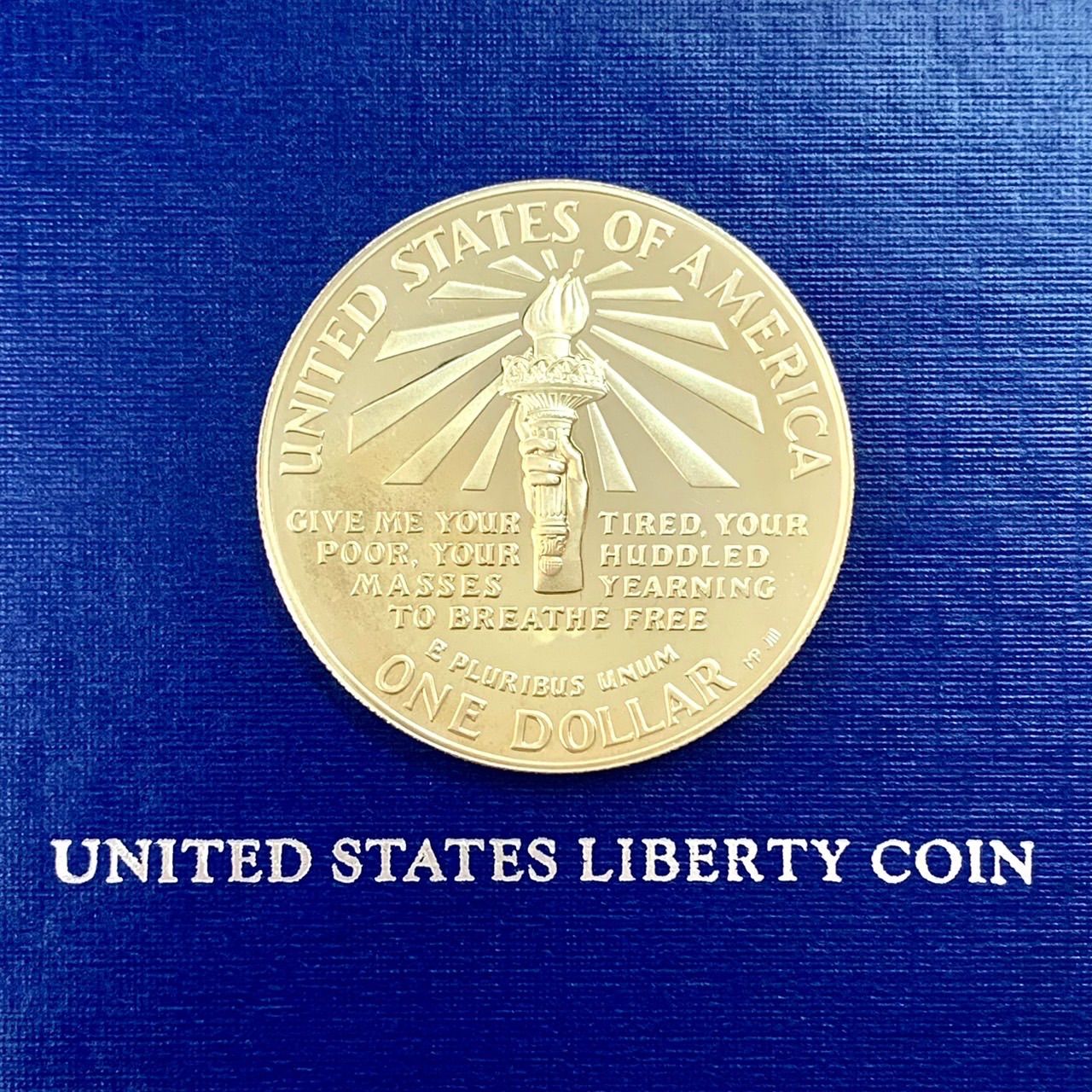 上美品⭐️アメリカ LIBERTY COIN】 1986年 記念リバティコイン 1ドル