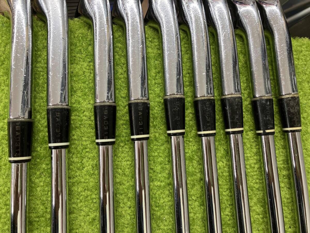 アイアンセット 三浦技研製造 PRGR DATA 801 (3-9I,P,AW 計9本