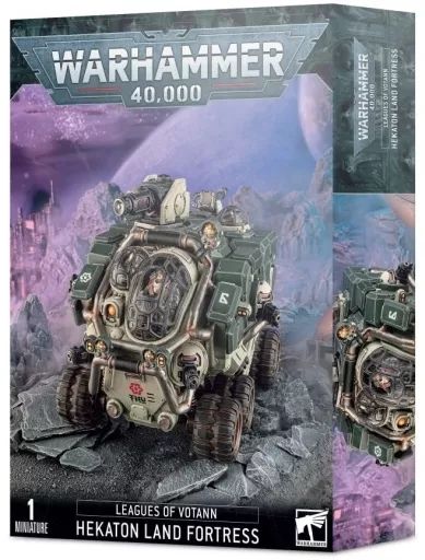 ミニチュアゲーム リーグ オヴ ヴォータン ヘカトン ランドフォートレス ウォーハンマー40000 Leagues of Votann Hekaton Land Fortress 69-09