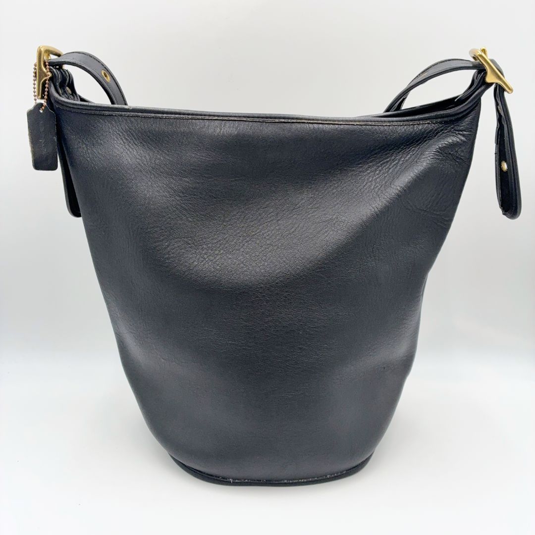 美品】COACH オールドコーチ ターンロック レザー ショルダーバッグ