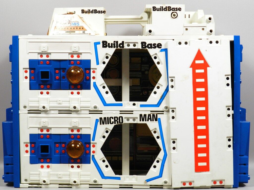 タカラ ミクロマン/ポリスキーパー ビルド基地/Build Base