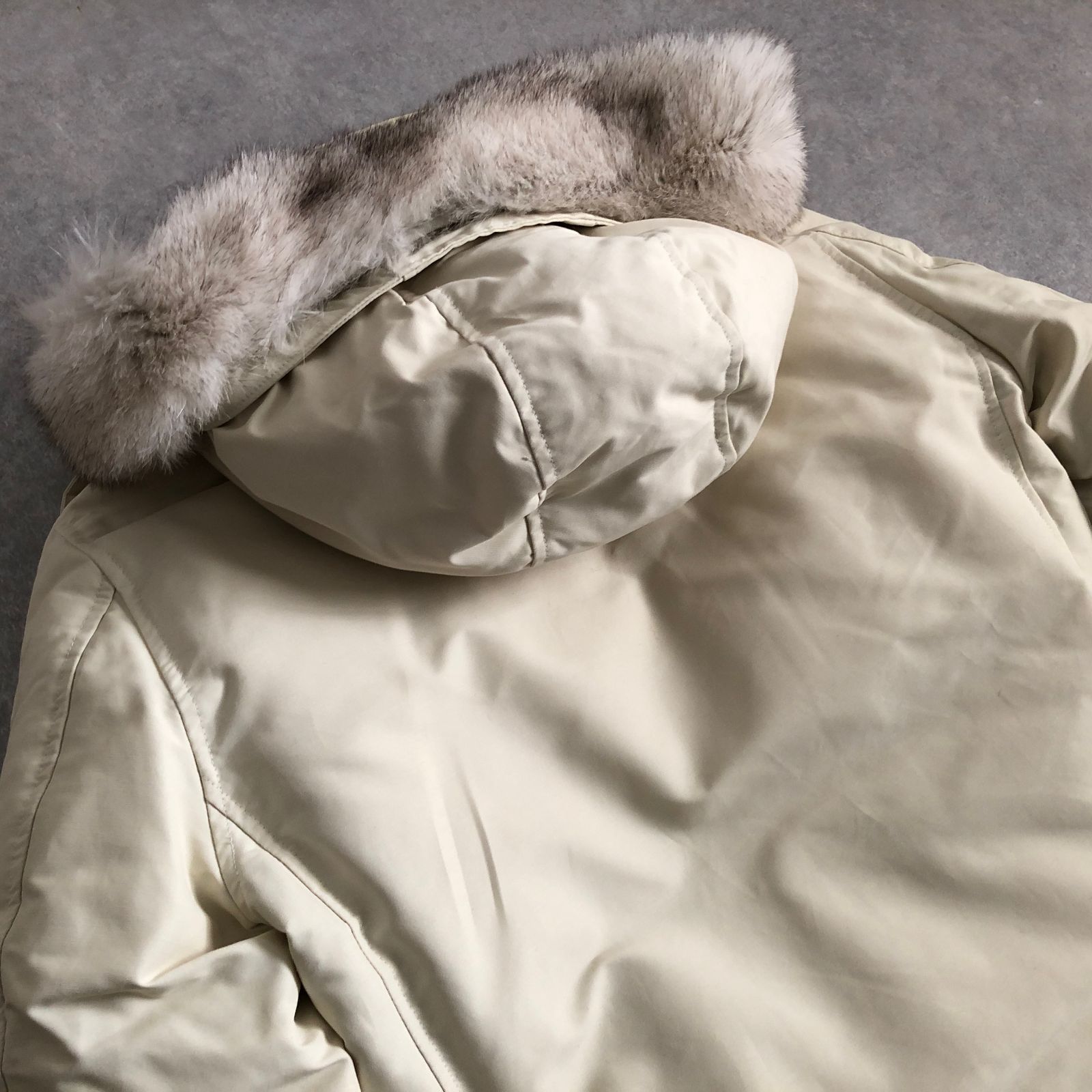 美品 定価17万 AKM M-65 HOODED DOWN ミリタリー ダウン ジャケット 