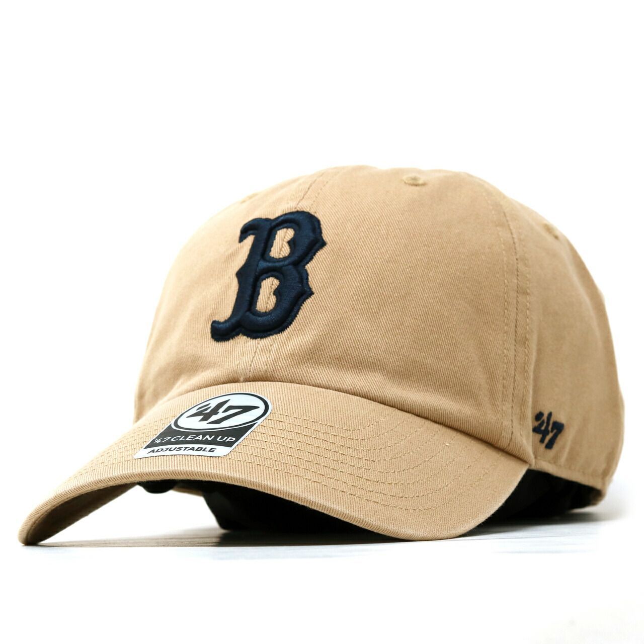キャップ 47brand クリーンナップ  フォーティーセブン Red Sox ´47 CLEAN UP Khaki/Navy カーキ/ネイビー 【MB】