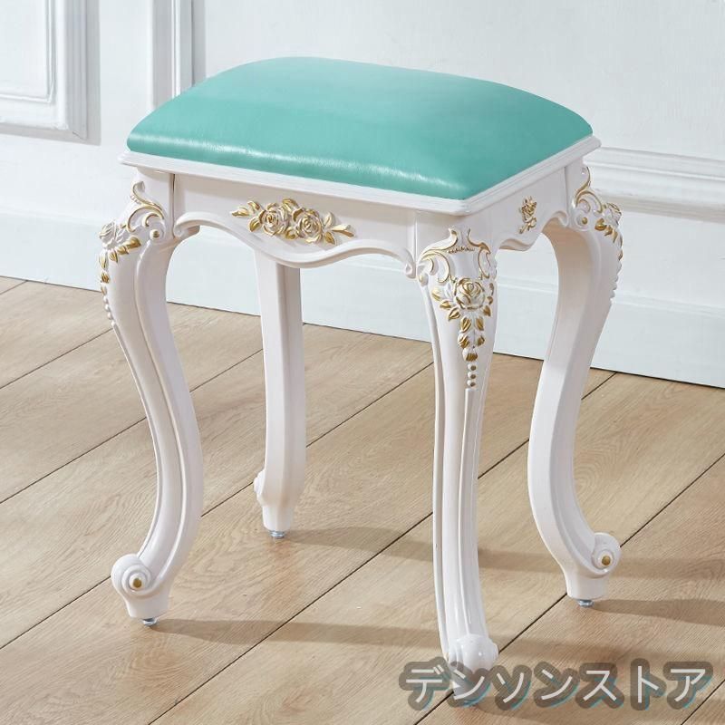 新品・未使用】 ドレッサーチェア 化粧椅子イス 鏡台用 家庭用