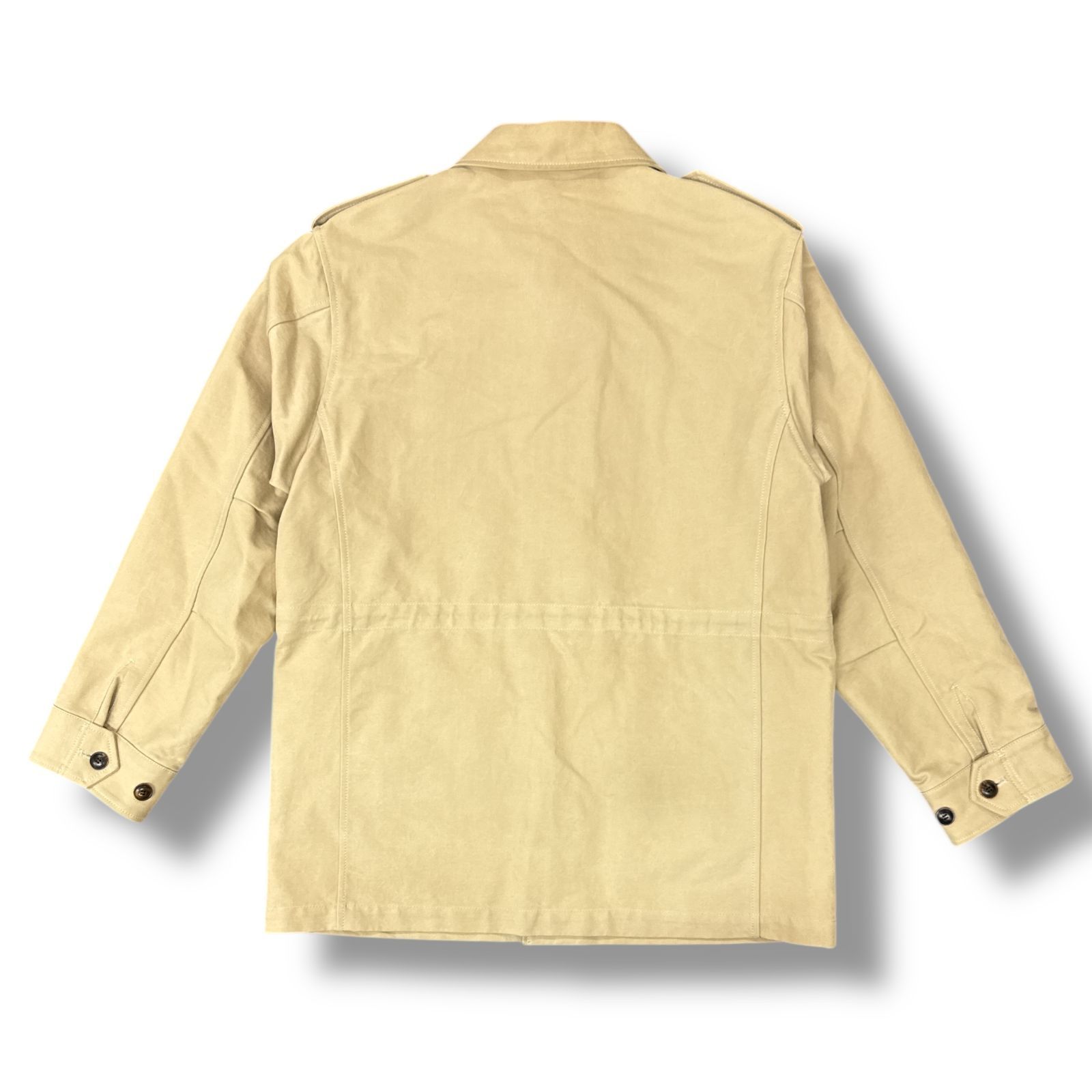 AURALEE WASHED DOUBLE CLOTH FIELD JACKET ウォッシュド ダブルクロス 