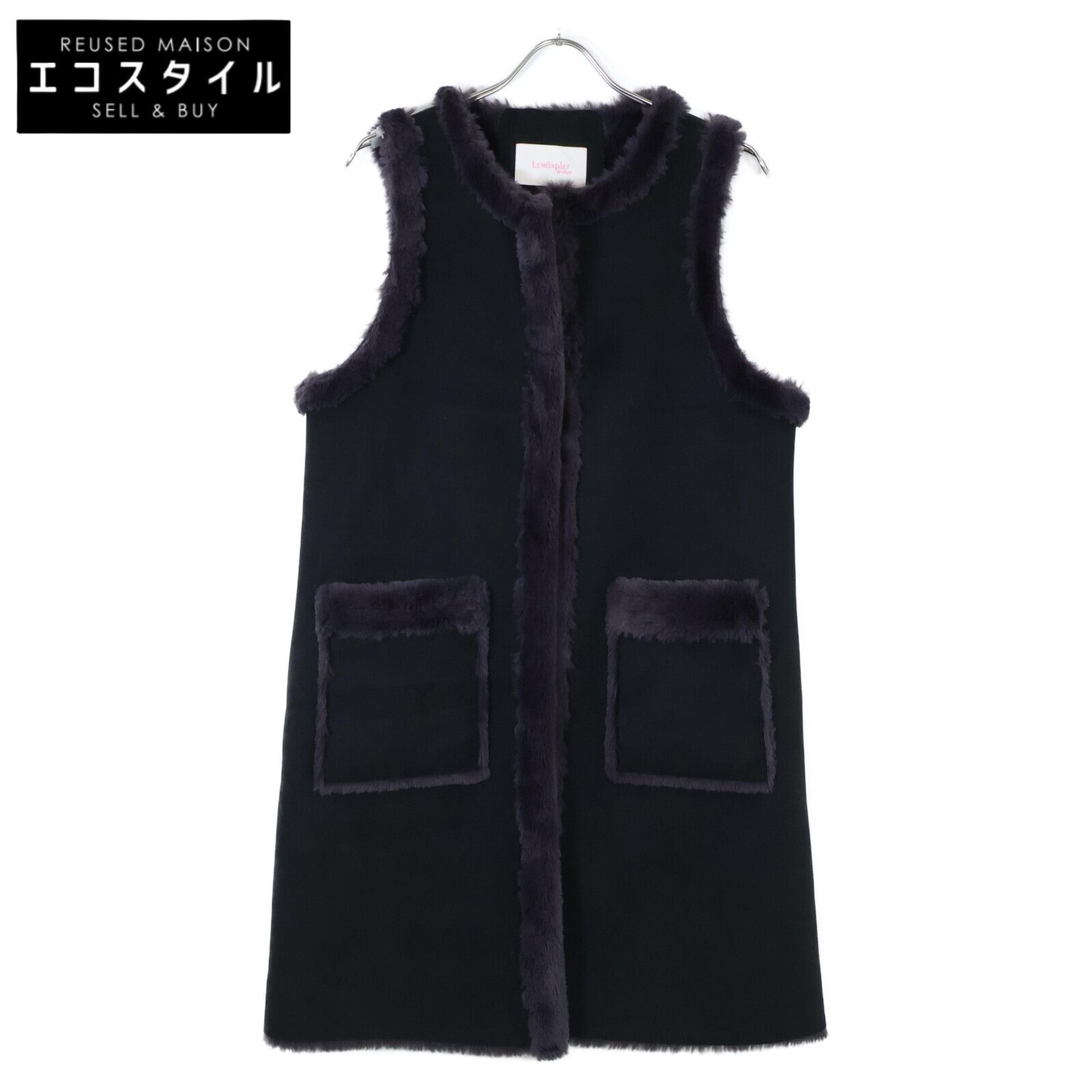Lemonplet レモンプレット RLVT014KRFKF215SO フェイクファー ムートン ロング S