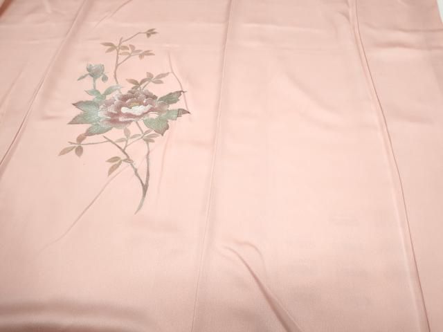 平和屋着物○訪問着 草花文 金銀彩 正絹 逸品 CAAY9466th 平和屋着物