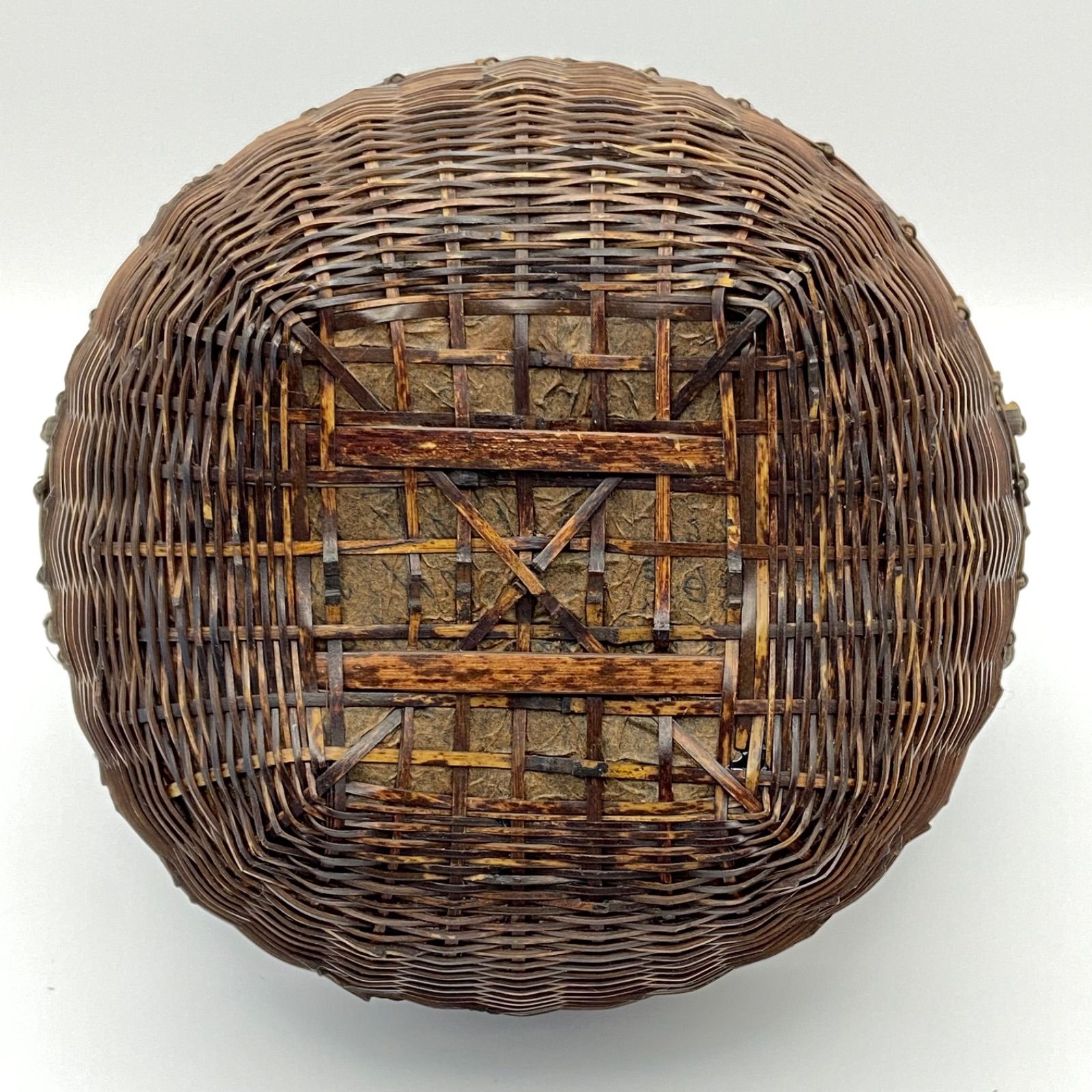 炭斗 炭籠 炭取 茶道具 茶道具 炭道具 油竹 炭斗 利休好