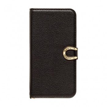 iPhone16e専用手帳型ケース ORFE Black iP24SP-ORF01