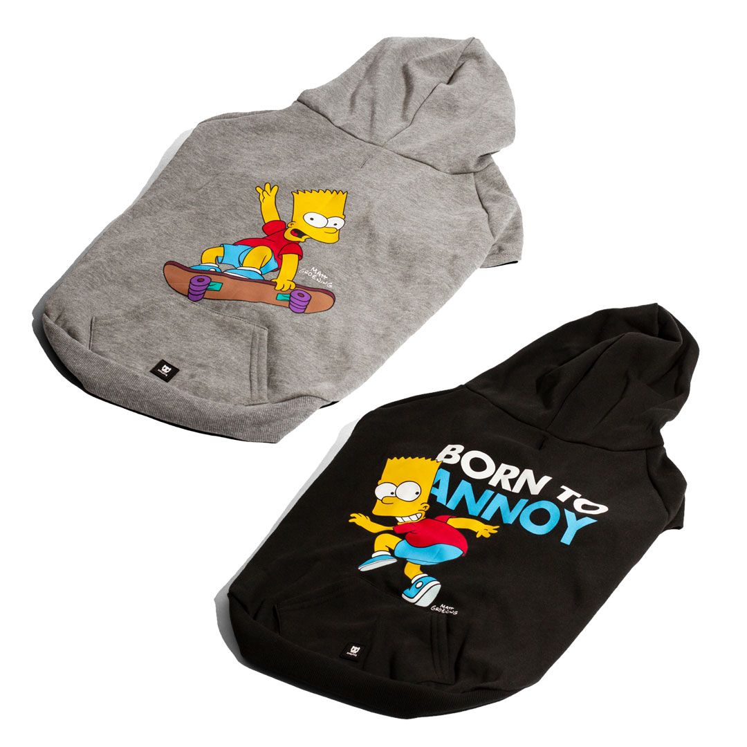 ジードッグzee.dog  シンプソンズ コラボレーション 世界一斉発売zee.dog  ジードッグ　SIMPSONS LIMTED COLLECTION  HOODIE/フーディー  サイズM (中型犬用) 