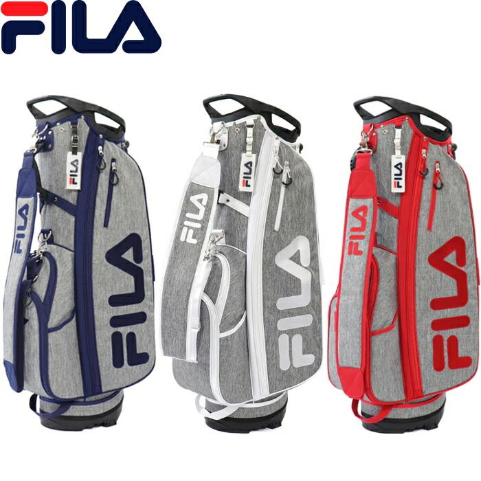 フィラ FILA 購入 GOLF ゴルフバッグ キャディバッグ スタンド付き