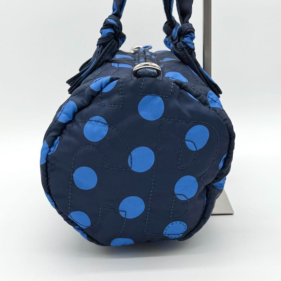 くまMARC JACOBS 青 キルティング ボストンバッグ MARC JACOBS(マークジェイコブス) ボストンバッグ(メンズ