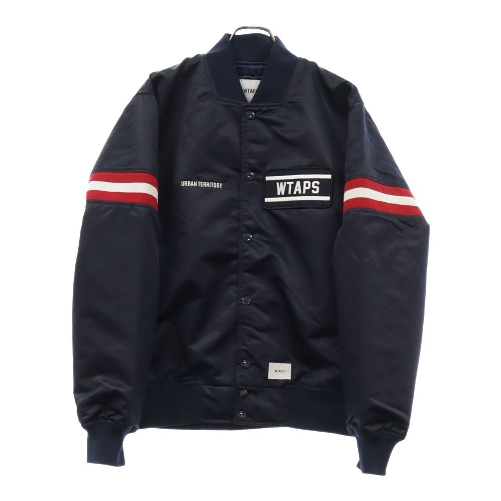 WTAPS (ダブルタップス) 18AW TEAM JACKET チームジャケット スタジャン ネイビー 182TQDT-JKM02