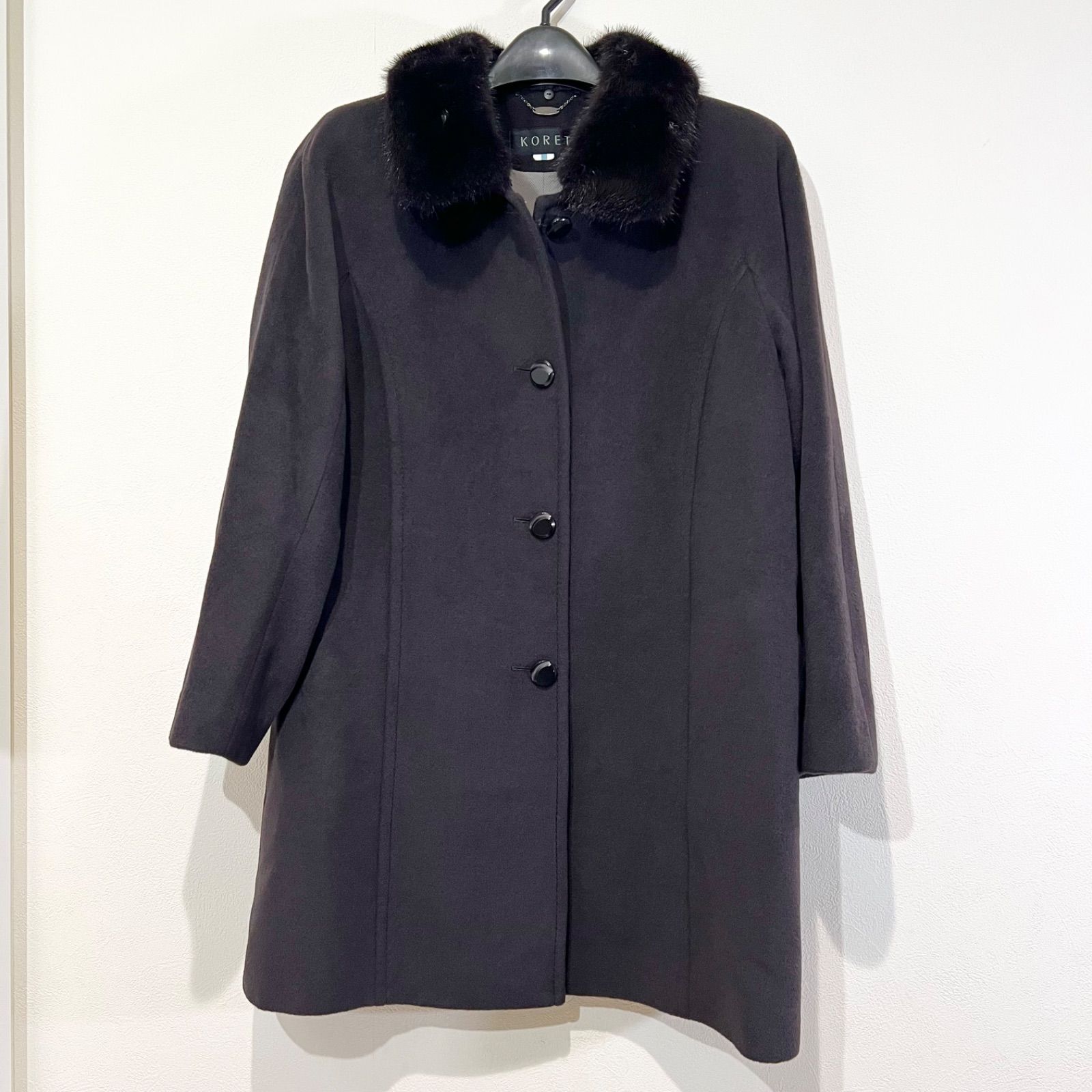 z1189 KORET コレット アンゴラ 毛 カシミヤ混 ミンクファー z1189 KORET コレット アンゴラ 毛 カシミヤ混 ミンクファー