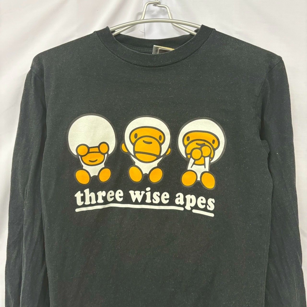 A BATHING APE アベイシングエイプ 長袖Tシャツ Sサイズ - メルカリ