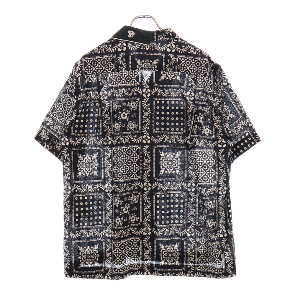 Sacai (サカイ) ×Reyn Spooner Archive Print Mix Shirt 21-02471M レインスプーナー  アーカイブプリント レーヨン半袖シャツ ブラック - メルカリ