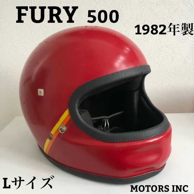 高品質新作】 FURY500 ビンテージヘルメット サイズ61cm aRxEp