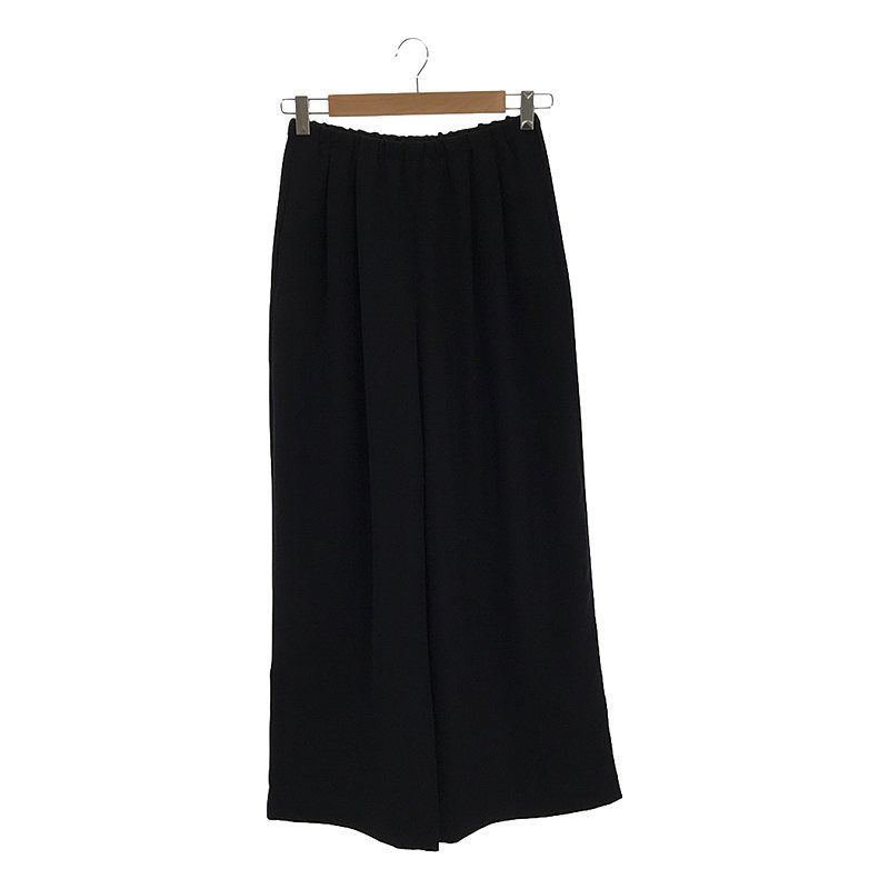 ENFOLD / エンフォルド | RELAX ELASTIC WIDE-TROUSERS パンツ | 34 