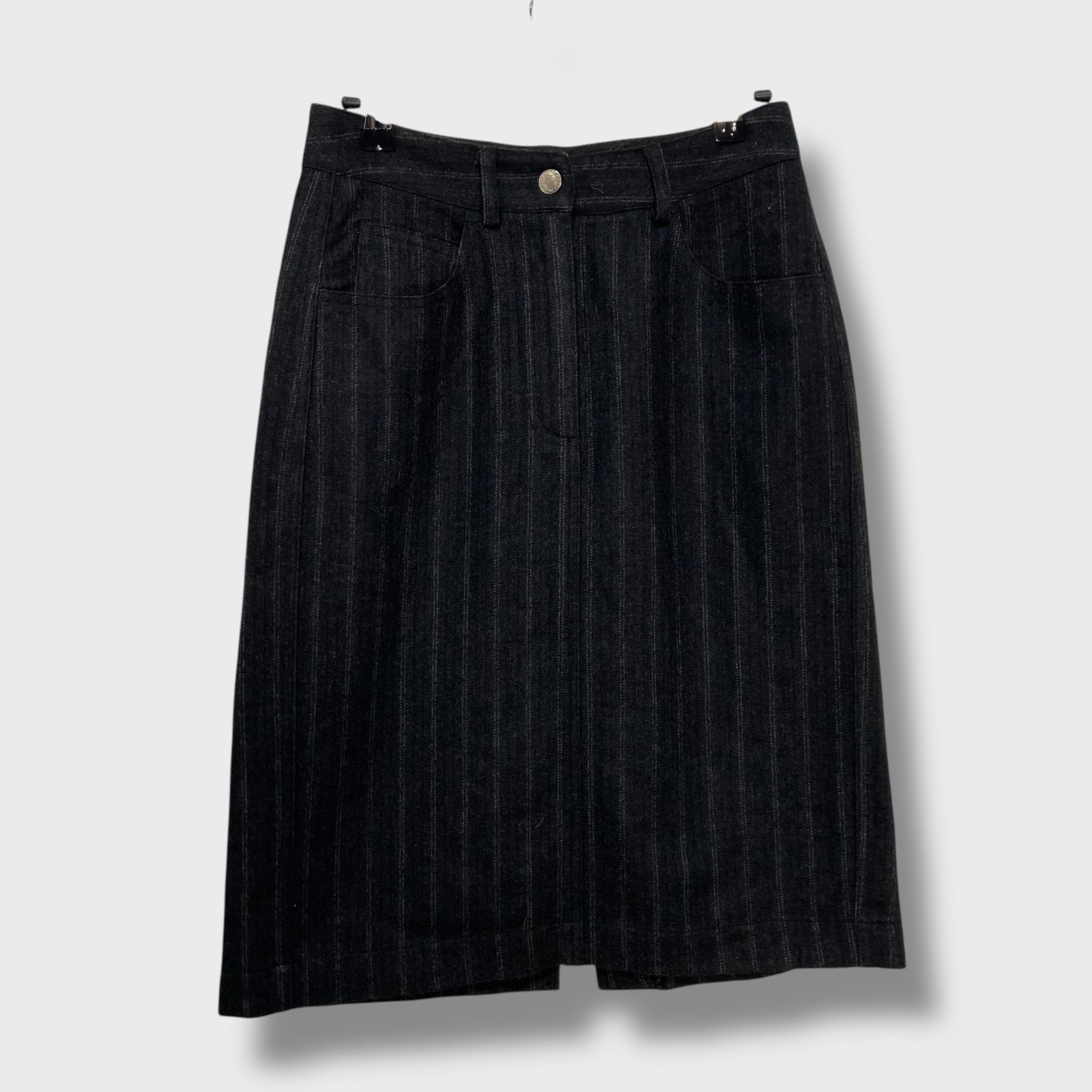 ☆90s☆DKNY☆ダナキャランニューヨーク☆USA製☆ピンストライプウール 