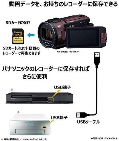 パナソニック 4K ビデオカメラ VX2M 64GB 光学24倍ズーム ピュア パナソニック 4K ビデオカメラ VX2M 64GB 光学24倍ズーム ピュア