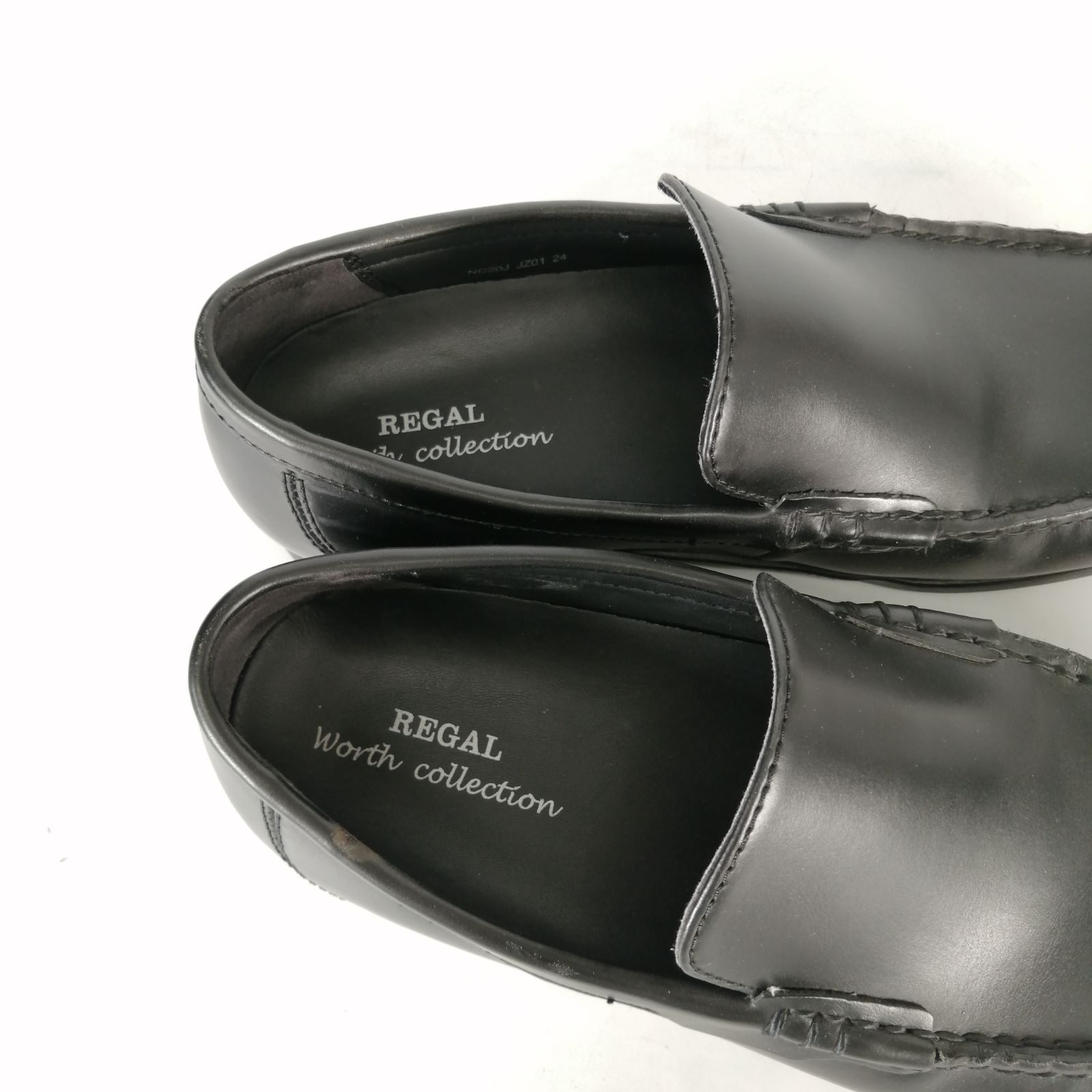 REGAL worth collection スリッポン ローファー 24㎝ ブラック 黒 