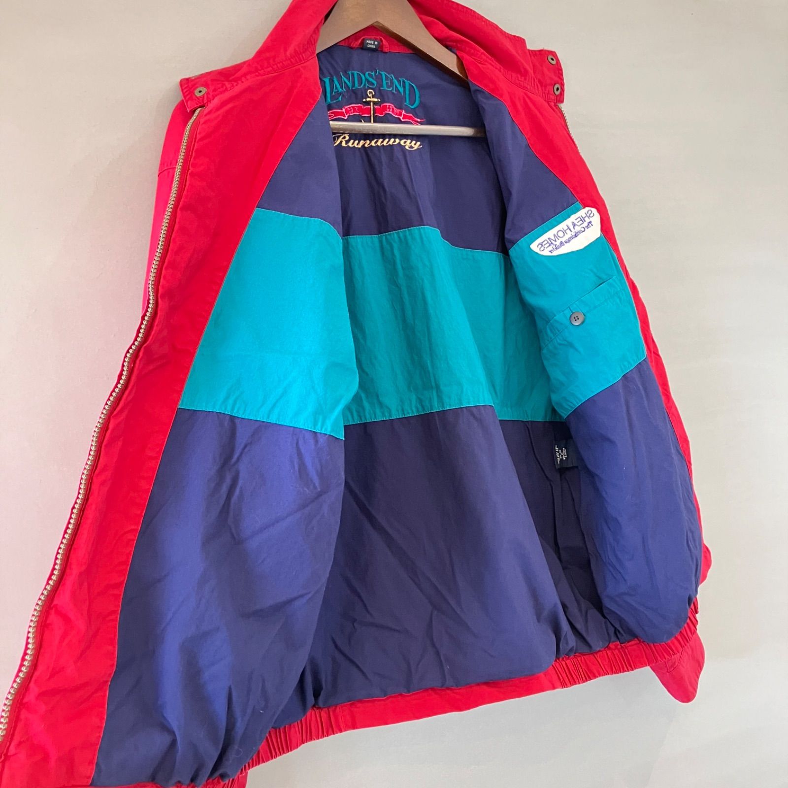 90’s LANDS’END ドリズラージャケット スウィングトップ /L/古着 90's LANDS'END ドリズラージャケット スウィングトップ /L/古着