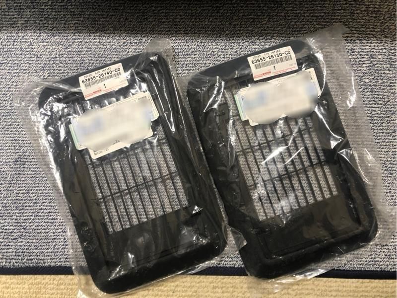 ☆新品 未使用 ハイエース ダークプライムII用 エアインテークカバー 