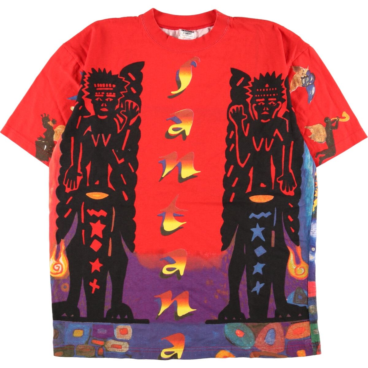 古着 90年代 AN INCREDIBLE T-SHIRT Santana サンタナ バンドTシャツ 