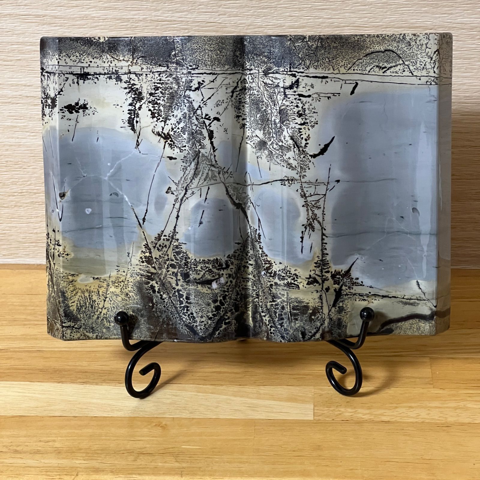 1点もの】ピクチャージャスパー 天然石 ブックスタイル 自然