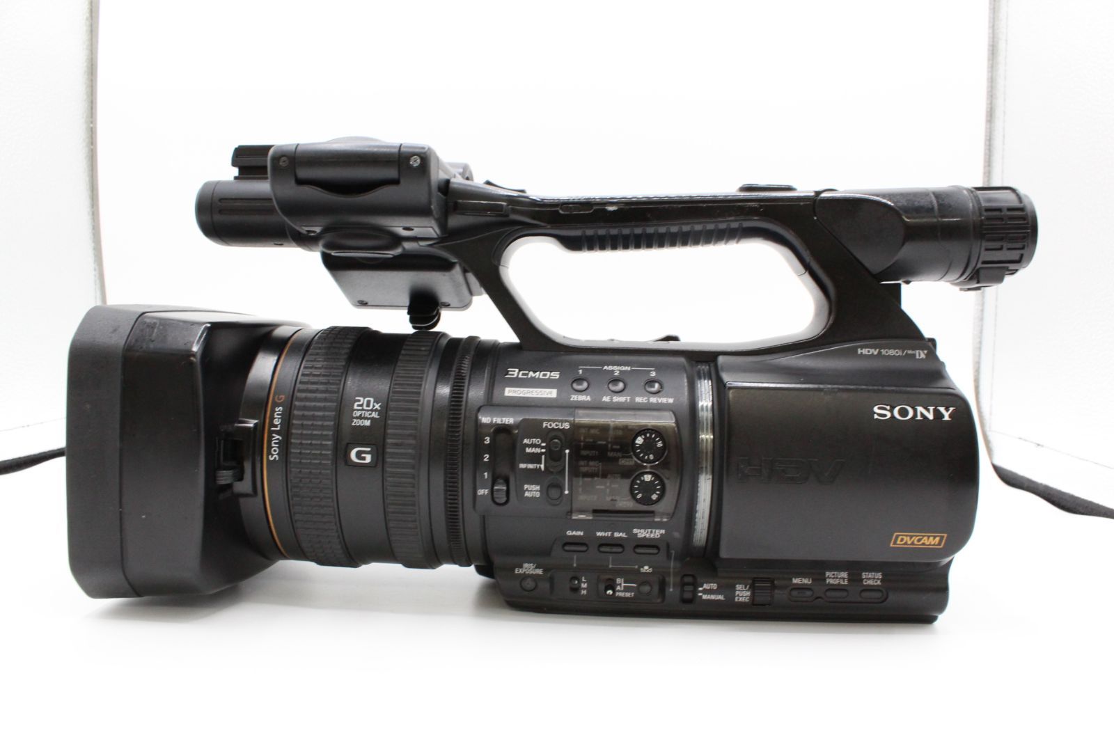 SONY HDV業務用ビデオカメラHVR-Z5J　【ジャンク】 SONY ソニー HVR-Z5J HDVビデオカメラ 業務用ビデオカメラ