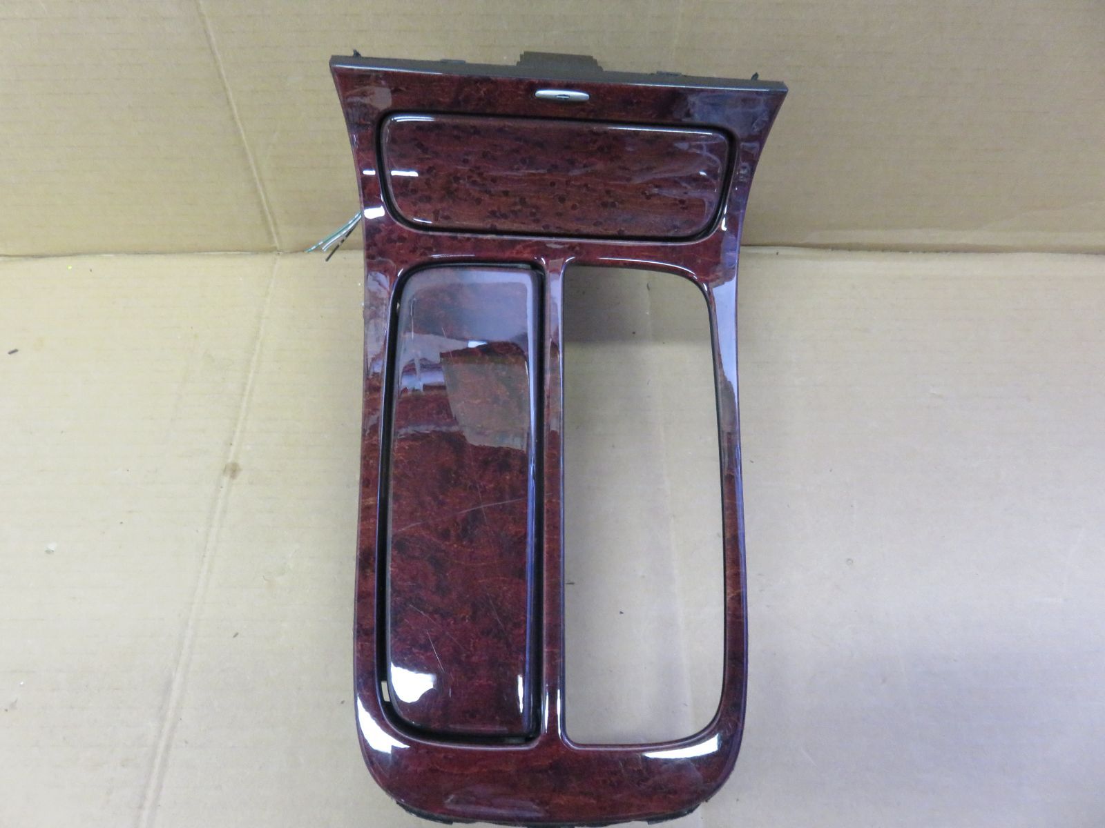 ★STD4006 ソアラ UZZ40 レクサス SC430/センターコンソール ATシフトパネル カップホルダー/木目調 純正 55620-24040/木目調 ※カスタムあり