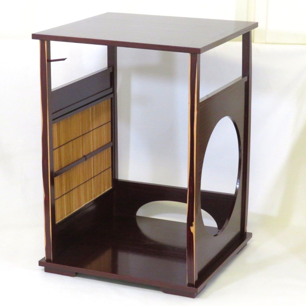 ほぼ未使用品】鳳斎作 吉野棚 裏千家 圓能斎好写