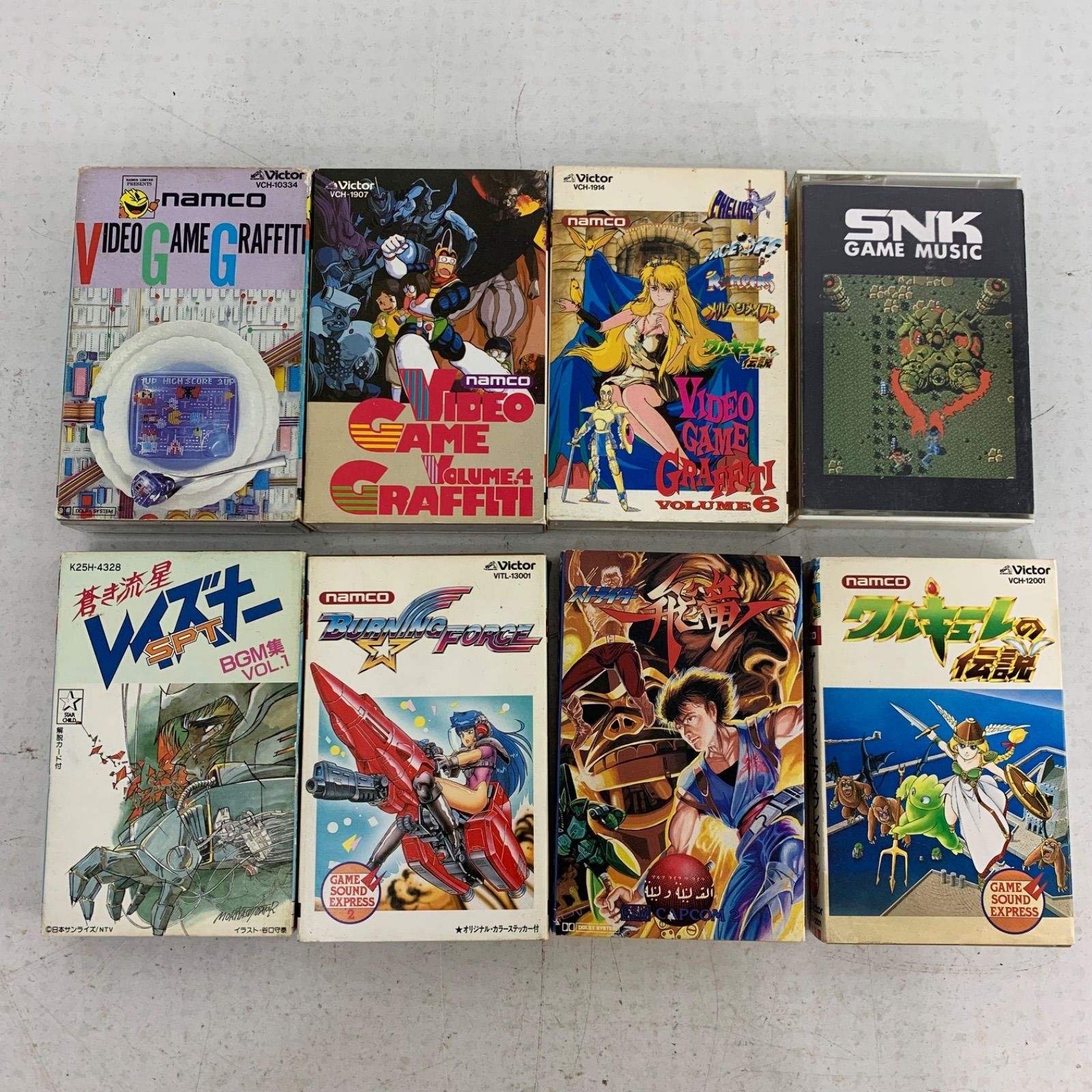 ゲーム音楽カセットテープ SEGA GAME MUSIC VOL 1 2ビデオゲームミュージック