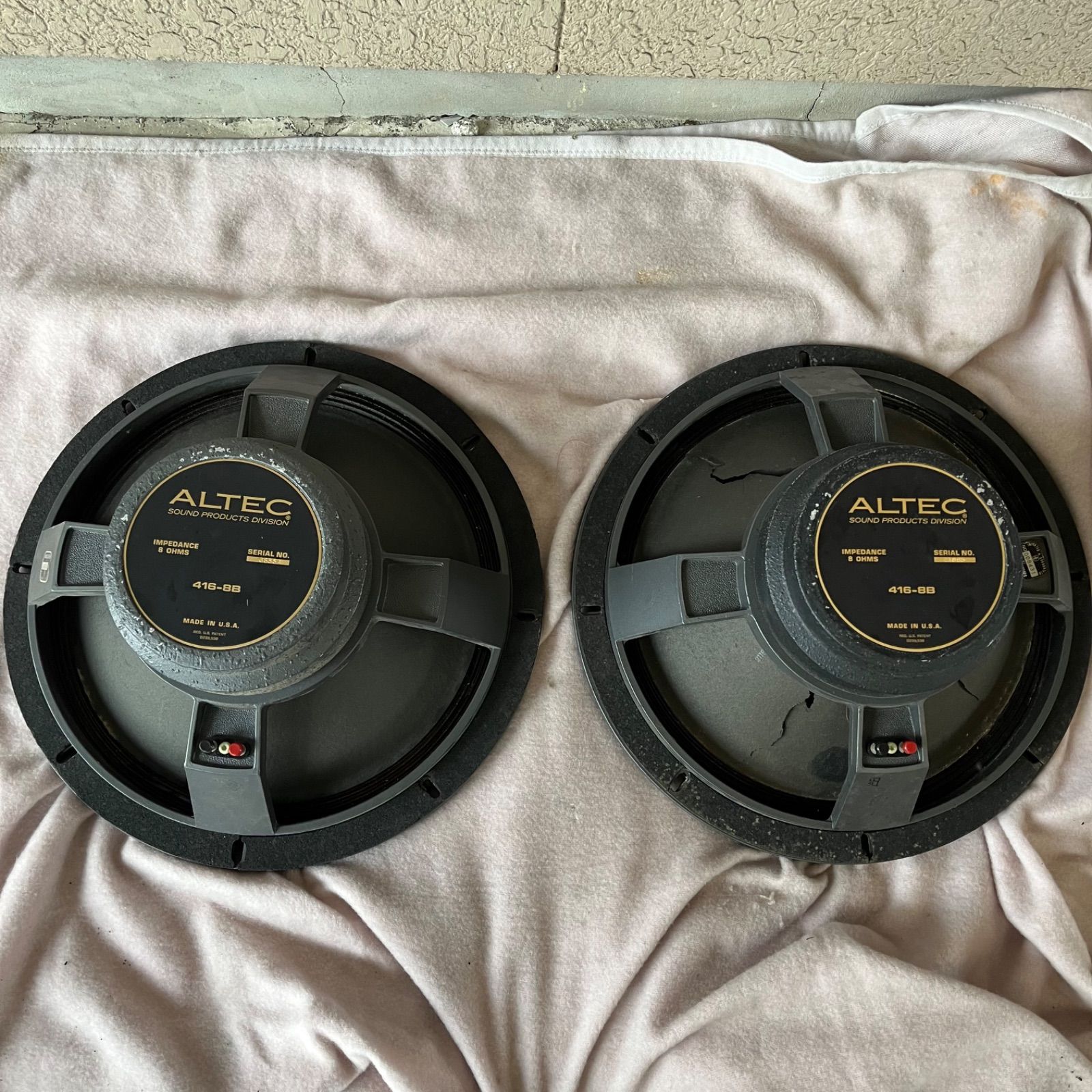 ALTEC 416-8B ウーファー 単品 ◇大感謝祭!! ALTEC 416-8B ウーファー 単品 m0s6138 - メルカリ