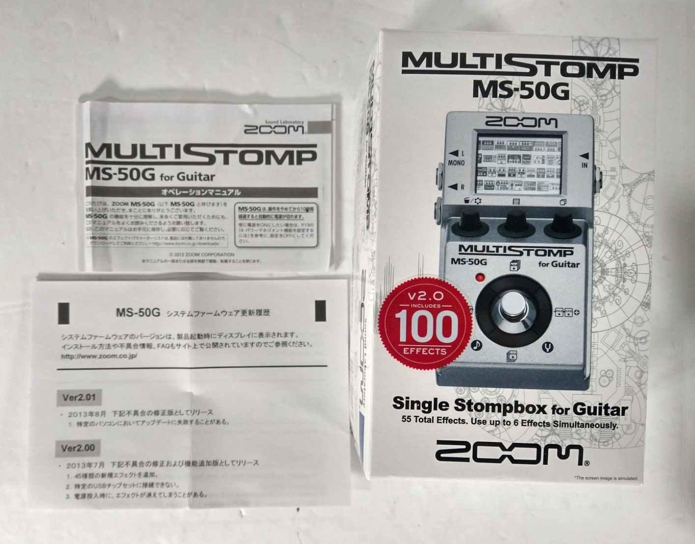 ZOOM MS-50G｜マルチストンプ｜ギターエフェクター - メルカリ 