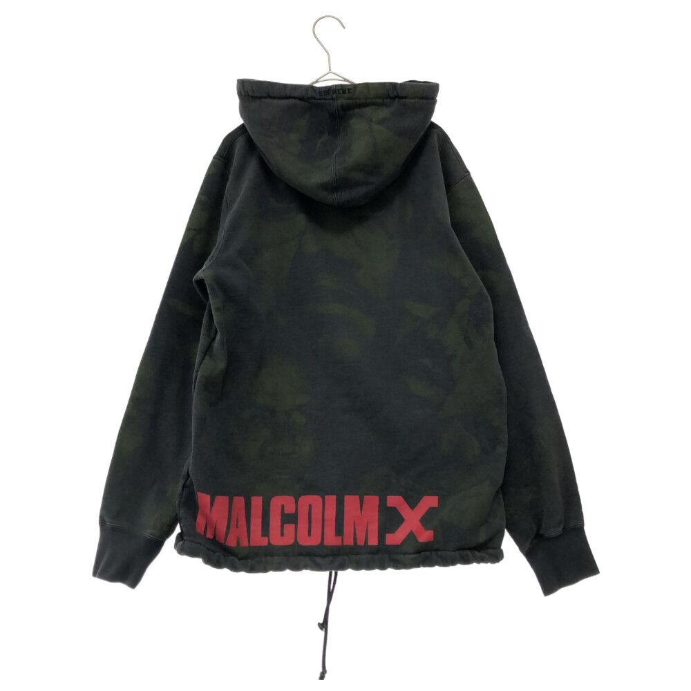 ★レアモデル★SS15★入手困難 マルコムX フーディ パーカー 楽天市場】SUPREME x Malcolm X 15ss Hooded Sweatshirt SIZE S