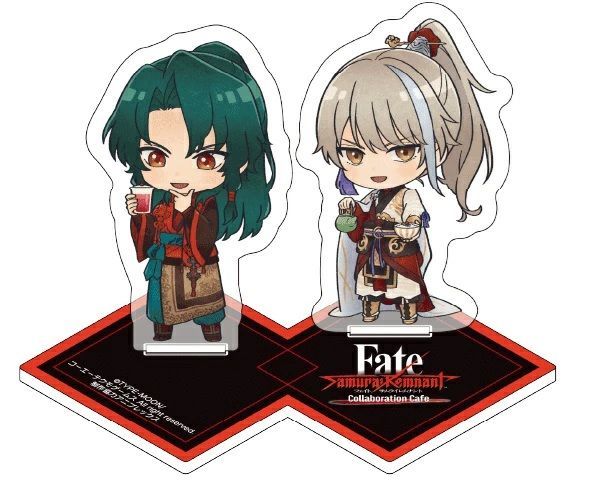 Fate Samurai Remnant Collaboration Cafe モットカフェ