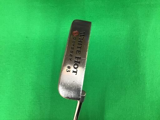 オデッセイ WHITE HOT 3 34インチ パター PT スチール フレックスその他 メンズ 男性用 右利き 右用 Dランク ゴルフクラブ