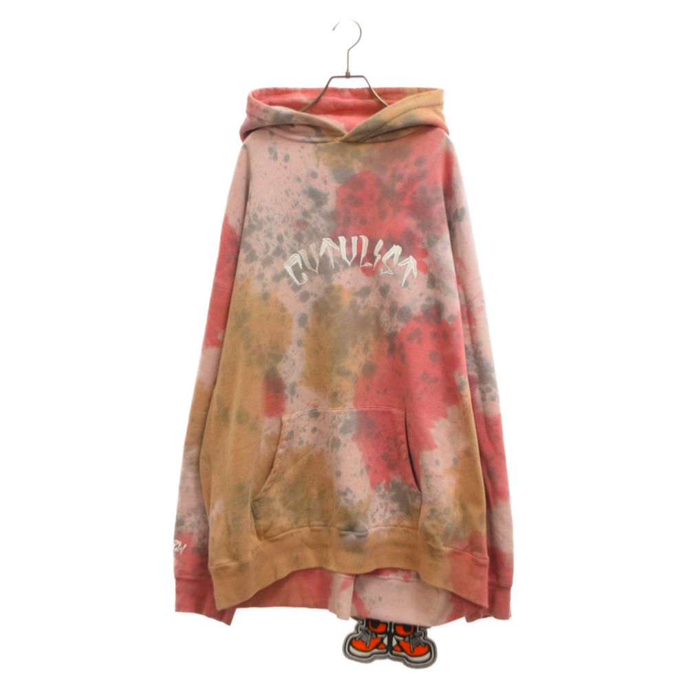 cvtvlist (カタリスト) フロントロゴ ブリーチ加工プルオーバー  