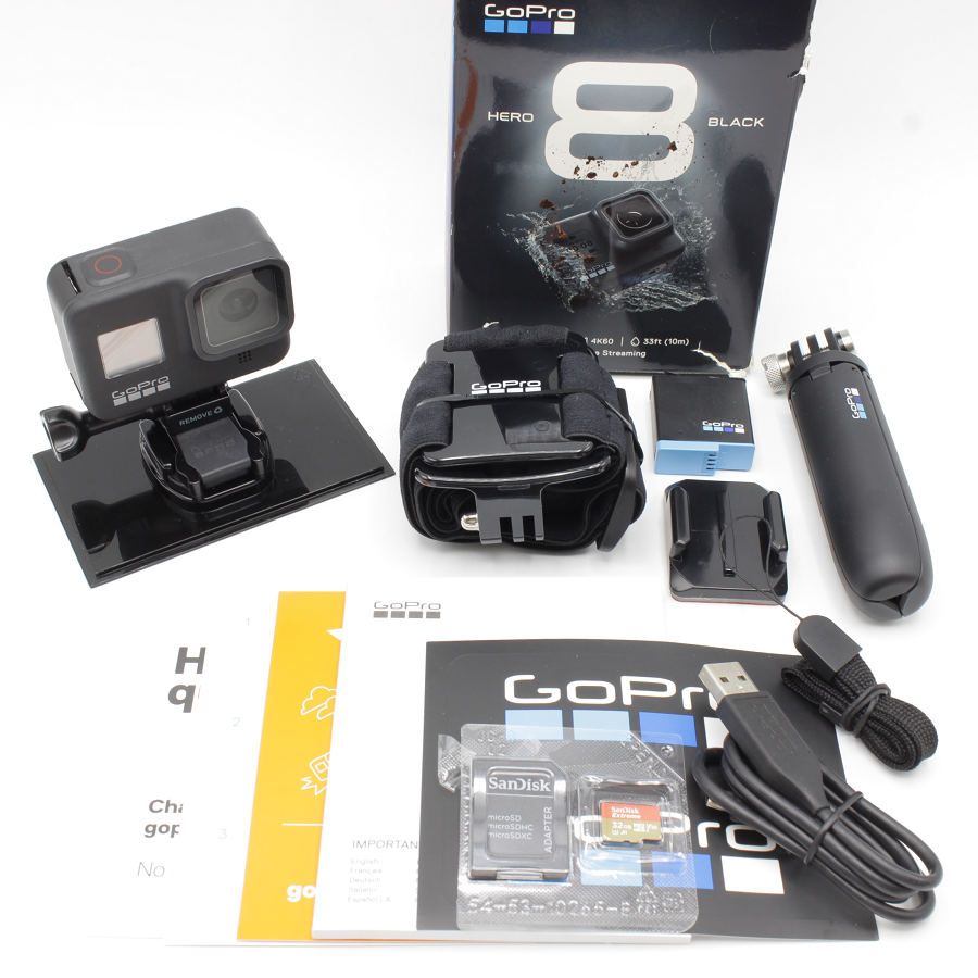 GoPro】【国内正規品】HERO8 CHDRB-801-FW-