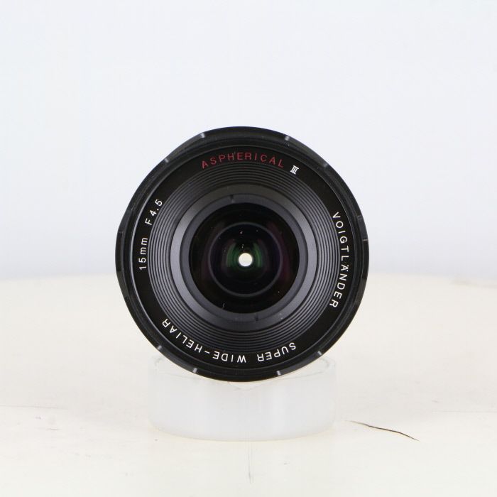 フォクトレンダー Voigtlander スーパーワイドヘリアー 15|F4.5III VM BK