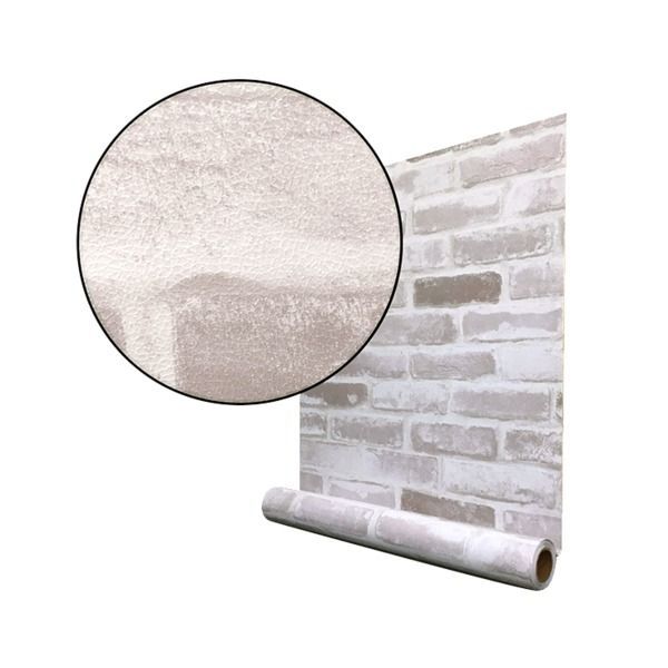 超厚手 30m 壁紙 シール はがせる壁紙 おしゃれ リメイクシート premium ウォールデコシート R-WA115 レンガ ビンテージ