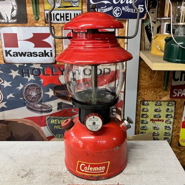 コールマン Coleman ランタン 1952年6月 200A ブラックバンド 前期 サンシャイングローブ